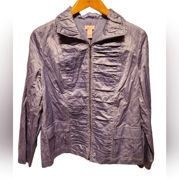 Chico's Jackets & Blazers - Chico's Purple Rain Jacket